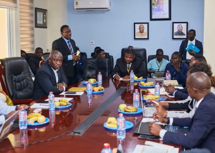Minerals Commission with Tanzania Delegation