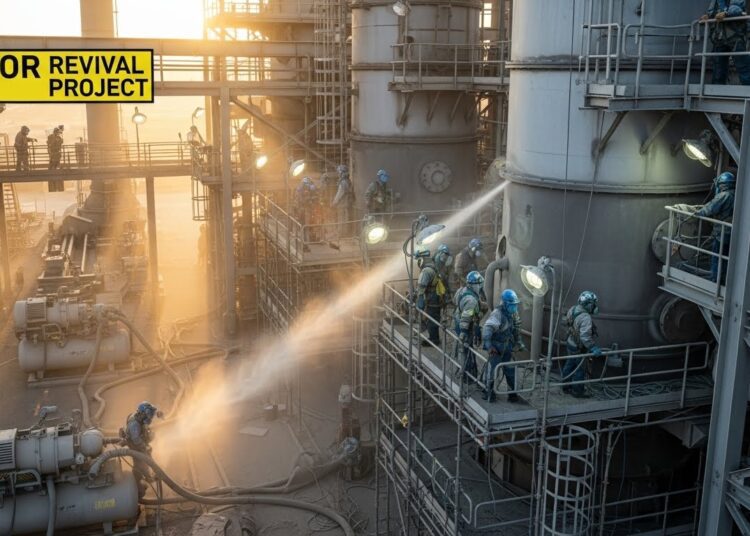 TOR Revival Gains Momentum as Critical Sandblasting Works Restore Plant Integrity 1 Whisk 0bc55f65184196195064033b33e29b19dr