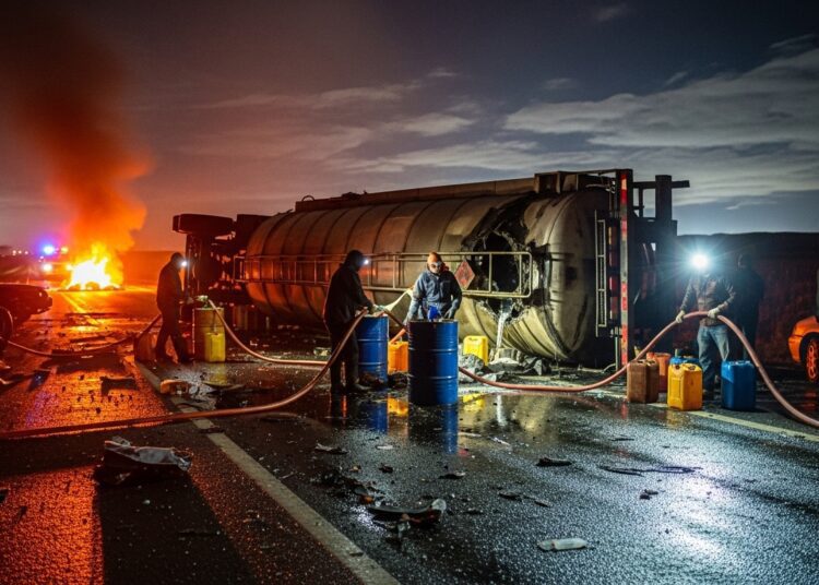 COMAC Warns Public After Panpaso Fuel Tanker Accident 1 Panpaso Fuel Tanker Accident