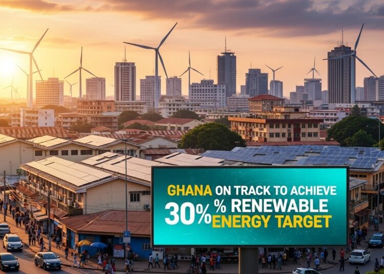 Ghana on Track to Achieve 30% Renewable Energy Target 1 30% Renewable Energy Target