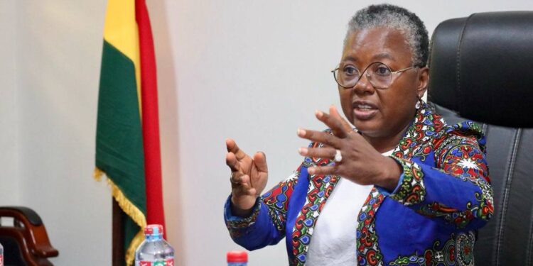 Hon. Emelia Arthur, Minister for Fisheries and Aquaculture