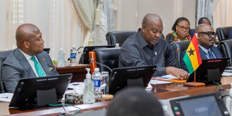 Ghana to Spearhead Zambian Minerals Commission, Goldbod Establishment 1 President Mahama in Zambia for a three-day state visit.