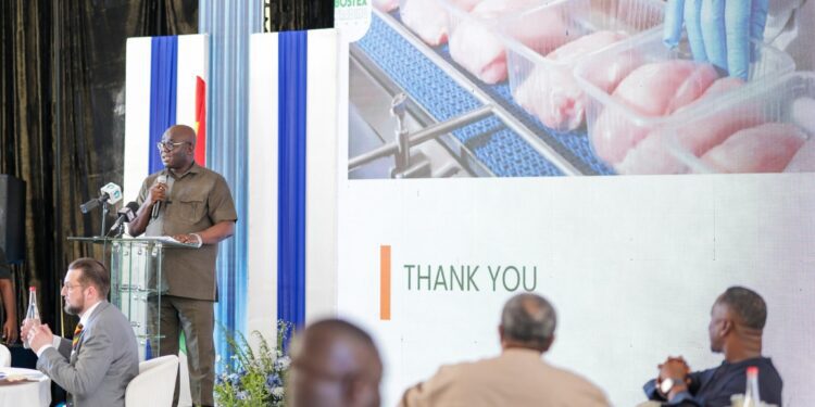 Agriculture Minister Launches Kpone Poultry Processing Hub 1 Hon. Eric Opoku, Minister for Food and Agriculture