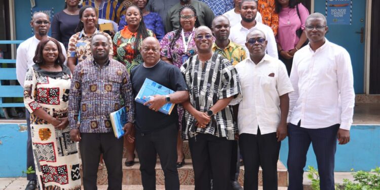 Fisheries Commission and Ministry of Fisheries and Aquaculture Development Officials