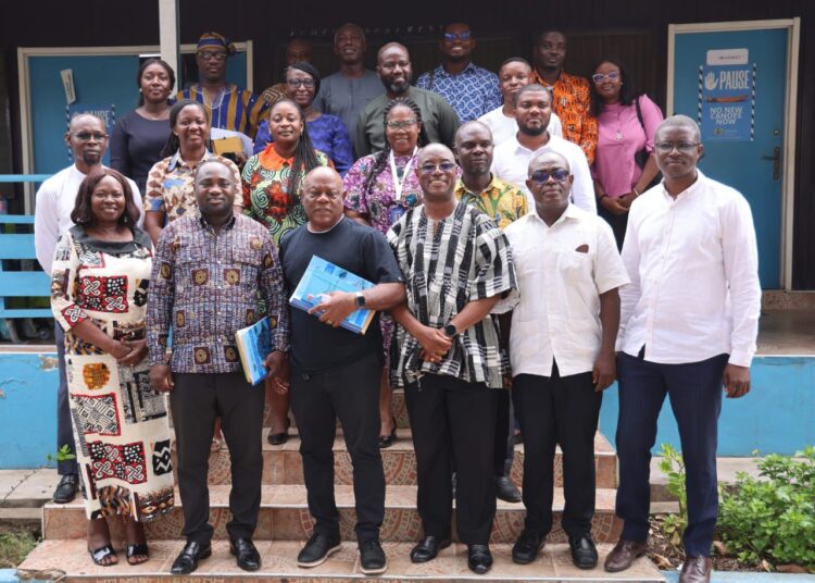 Fisheries Commission Deploys Gear Audit To Protect Artisanal Waters 1 Fisheries Commission and Ministry of Fisheries and Aquaculture Development Officials