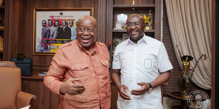 Bawumia will Lead NPP to Victory in 2028 - Akufo-Addo 1 Former President Nana Dankwa Akufo-Addo and Former Vice President Dr Mahamudu Bawumia