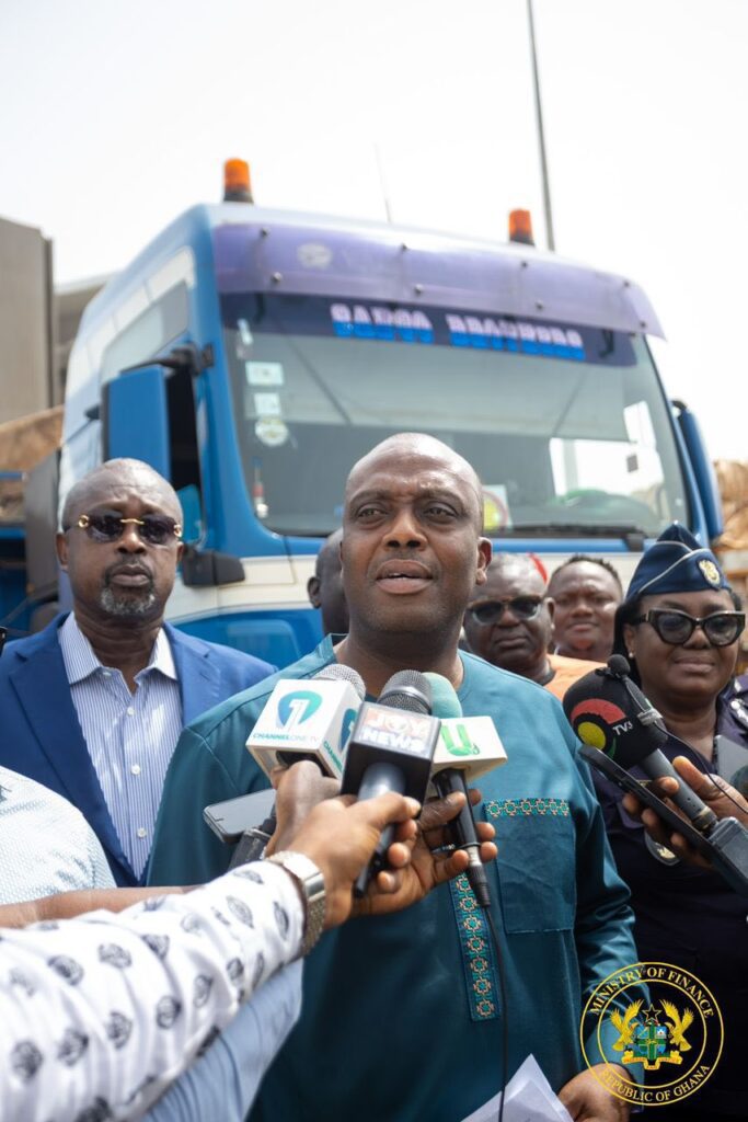 GRA Interdicts Five Officers over ¢85m Border Evasion Scheme 2 Deputy Minister for Finance Thomas Nyarko Ampem