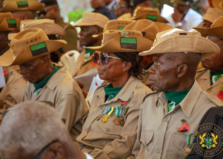 Government Approves Payment of Gratuity Arrears for Retired Soldiers 1 Some Ghanaian Veteran Army Officers