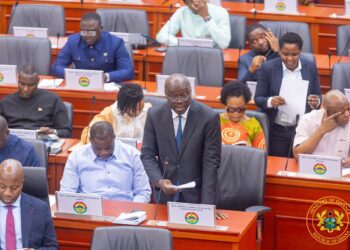 Ghana's Minister for Finance and acting Minister for Defence, Dr. Cassiel Ato Forson