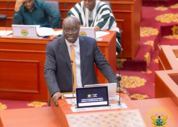 Ghana's Minister for Finance and acting Minister for Defence, Dr. Cassiel Ato Forson