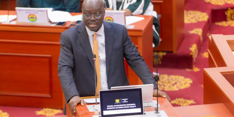 Ghana's Minister for Finance and acting Minister for Defence, Dr. Cassiel Ato Forson