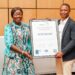 Hon. Elizabeth Ofosu-Adjare, Minister for Trade, Agribusiness and Industry Hails ISO certification of Ghana Link Network Services Ltd