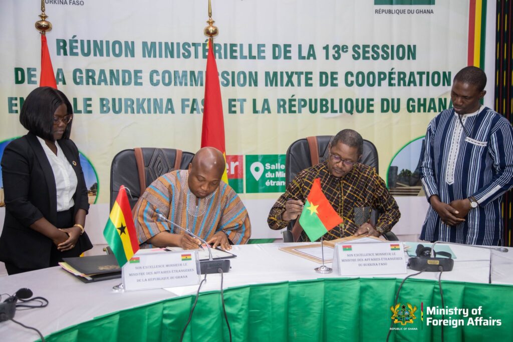 Ghana, Burkina Faso Seal Seven Cooperation Agreements 2 Ghana and Burkina Faso 4