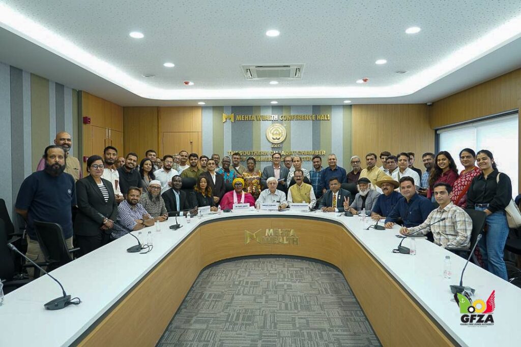 GFZA Secures Indian Investment Interest in High-Level Surat Mission 4 HAT52SmWsAAcxQb 1