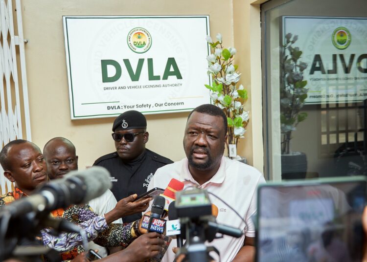 Chief Executive Officer of the Driver and Vehicle Licensing Authority (DVLA), Julius Neequaye Kotey