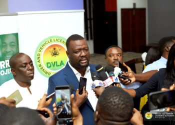 Chief Executive Officer of the Driver and Vehicle Licensing Authority (DVLA), Julius Neequaye Kotey
