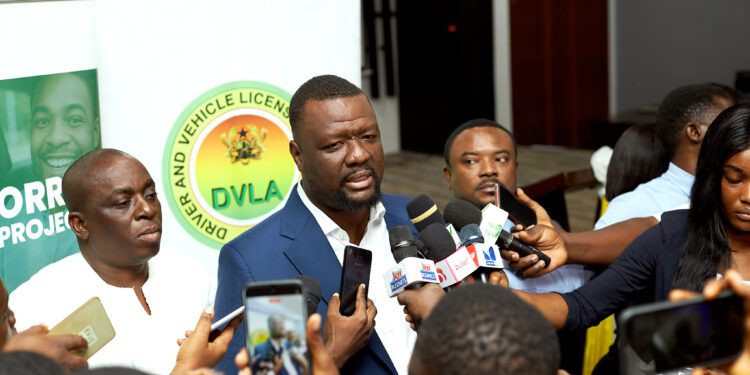 Chief Executive Officer of the Driver and Vehicle Licensing Authority (DVLA), Julius Neequaye Kotey
