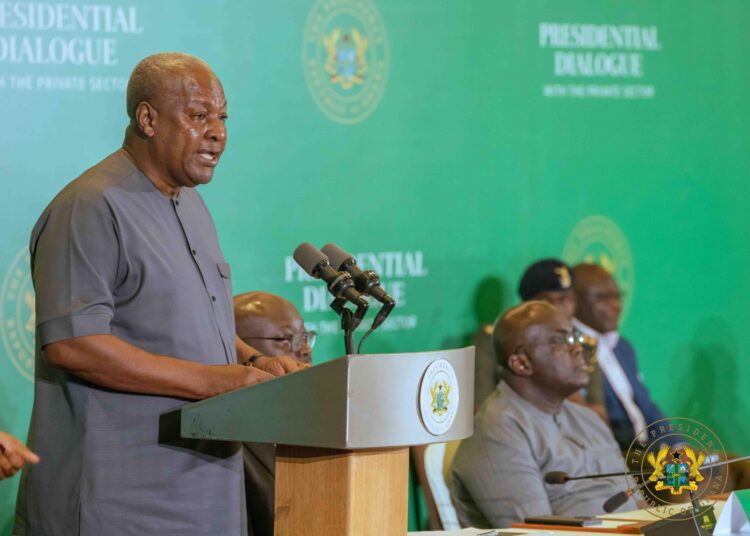 President Mahama Declares War on High Industrial Power Costs 1 President of Ghana, HE John Dramani Mahama