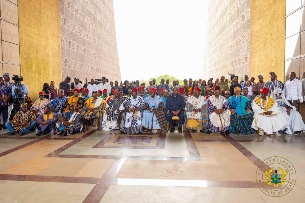 Mahama Pledges Upper East Major Roads, Airport, Power Expansion 4 Mahama @Upper West Region House of Chiefs Meeting 3