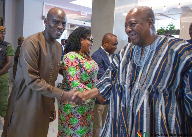 Mahama Hails Historic Education Reset to Ghanaians in Zambia 1 HE John Dramani Mahama, President of Ghana and Minister for Education Hon Haruna Iddrisu in Zambia