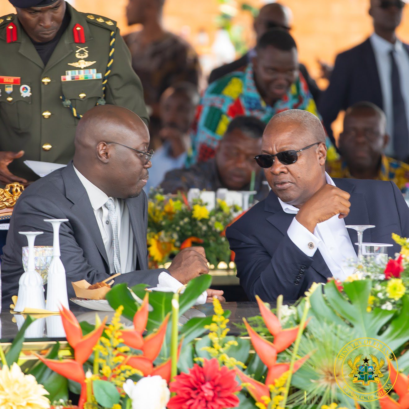Government Approves Payment of Gratuity Arrears for Retired Soldiers 5 Mahama and Ato Forson 1