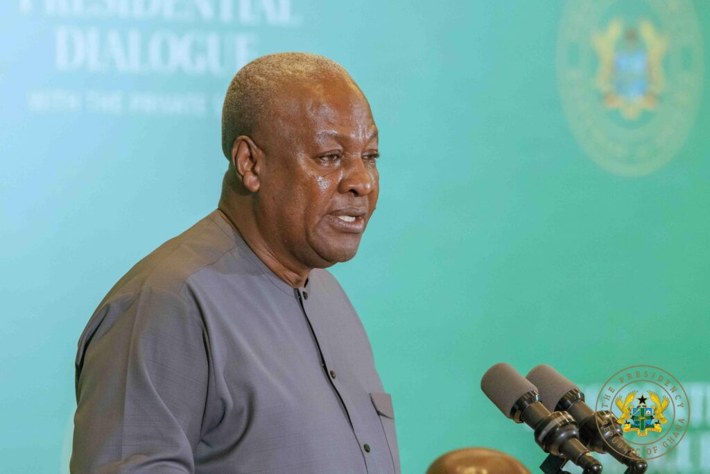 Trade Minister Outlines Comprehensive Strategy for Industrial Reset 2 President John Dramani Mahama 3