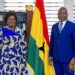 Vice President Professor Jane Naana Opoku-Agyemang with Attorney General and Minister for Justice Dr Dominic Ayine