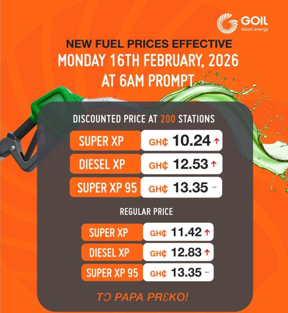 OMCs Begin Fuel Price Adjustments 3 GOIL PLC