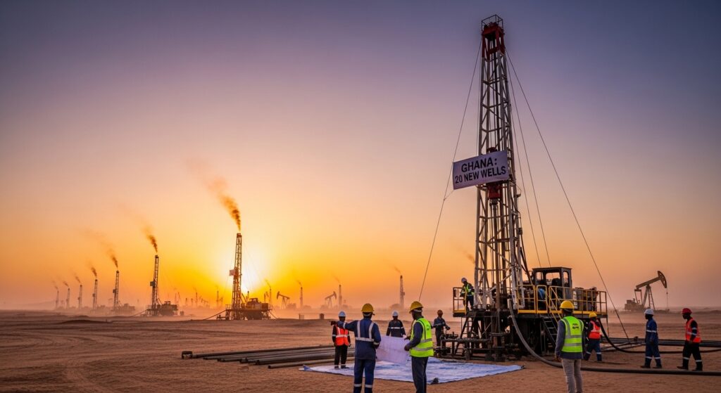 Ghana to Drill 20 New Oil Wells 4 Whisk 8485a8b08aacb95927b4d8d2a0f89b08dr