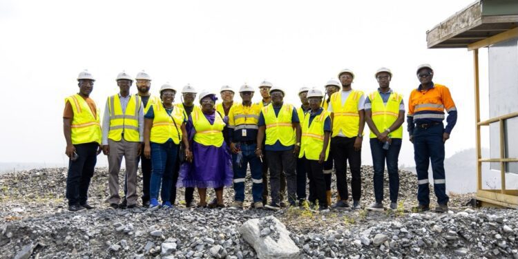Minerals Commission, RDF at  Zijin Golden Ridge