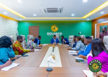 GoldBod CEO with GGSA Staff