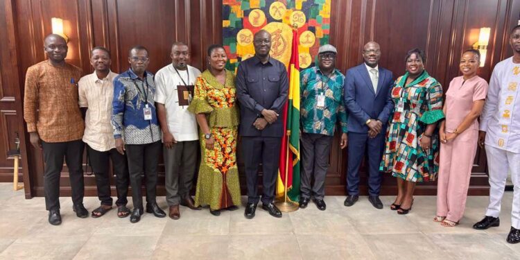 PIAC Deepens Collaboration for Petroleum Revenue Oversight 1 PIAC Members with Finance Minister