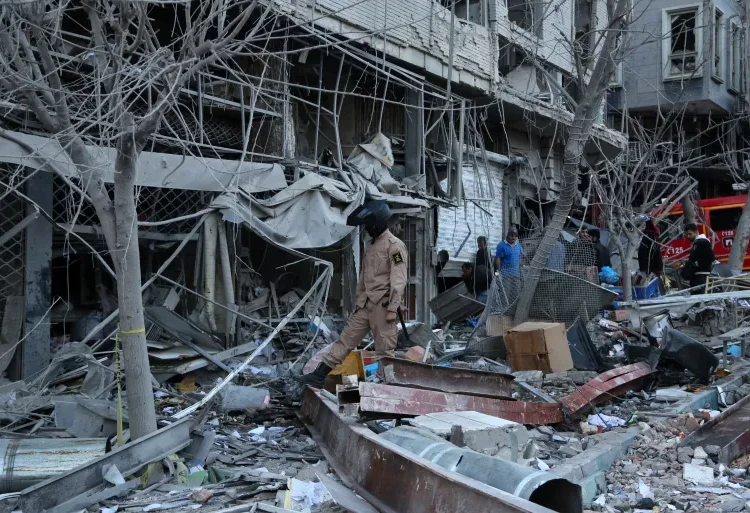 AA 20260302 40713182 40713174 HEAVILY DAMAGED STRUCTURES IN TEHRAN FOLLOWING USISRAELI ATTACKS 1772515842