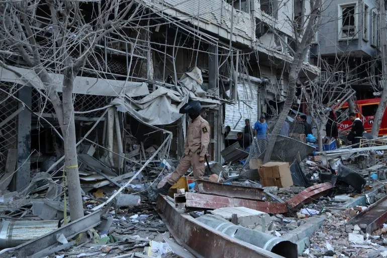AA 20260302 40713182 40713174 HEAVILY DAMAGED STRUCTURES IN TEHRAN FOLLOWING USISRAELI ATTACKS 1772515842