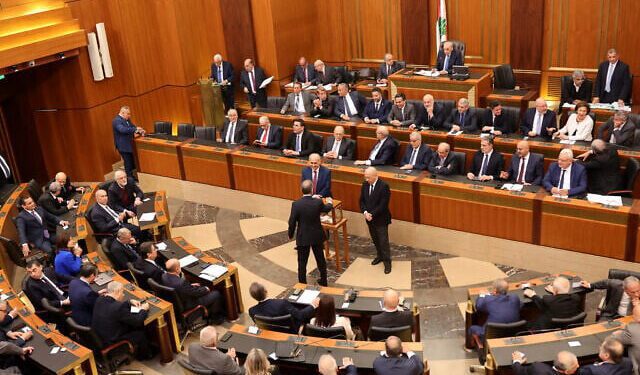 Lebanon Extends Parliament’s Term Amid War Concerns 1 AFP 20250109 36TC7YA v1 HighRes LebanonPoliticsVotePresident 640x400 1