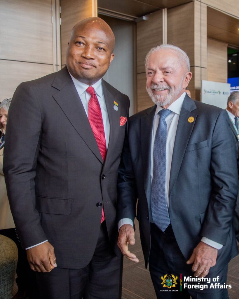 Brazil Backs Ghana's Move to Declare Slave Trade as Gravest Crime 2 Ablakwa with Brazil President
