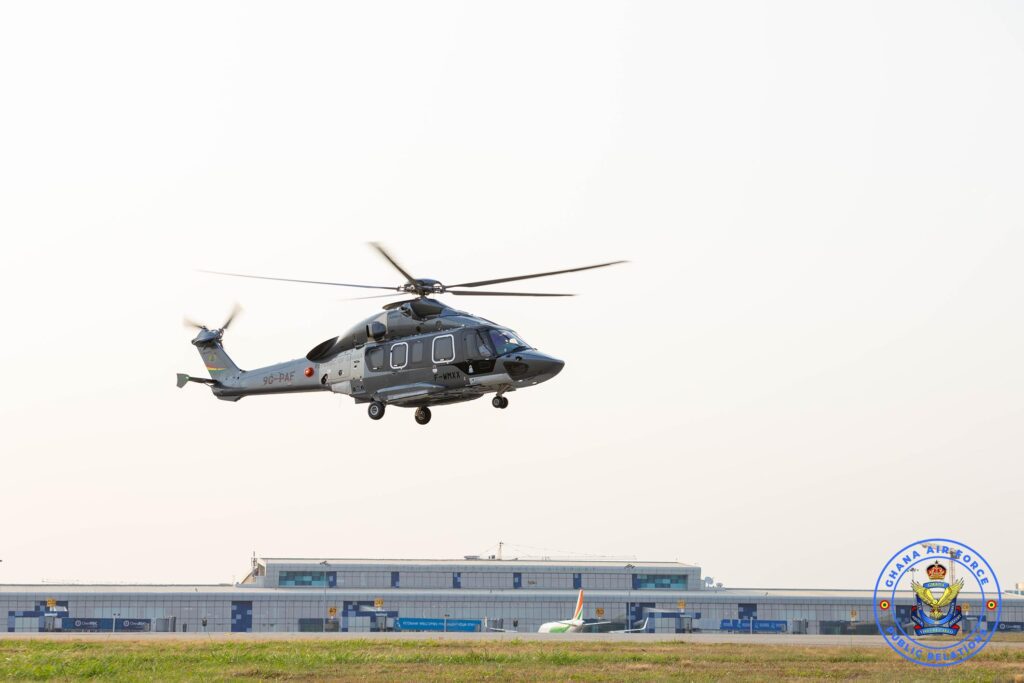 Ghana Air Force Receives New Airbus H175 Helicopter 2 Airbus H175 6