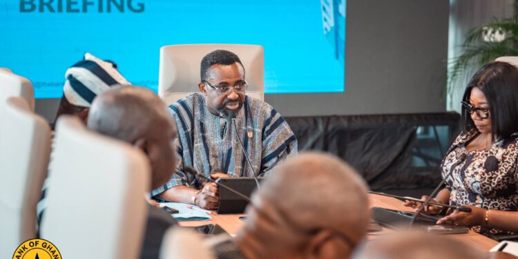 Monetary Policy Committee of the Bank of Ghana led by Governor Johnson Pandit Asiama cut the policy rate by 150 basis points to 14.0 percent