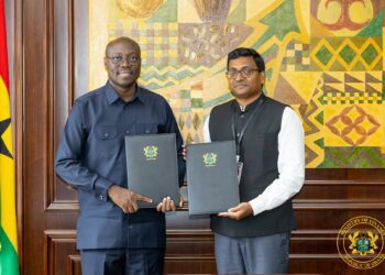 Ato Forson Seals Ghana's 11th Debt Deal with India Exim 2 Finance Minister Dr Cassiel Ato Forson seals Ghana's 11th Debt deal with India Exim