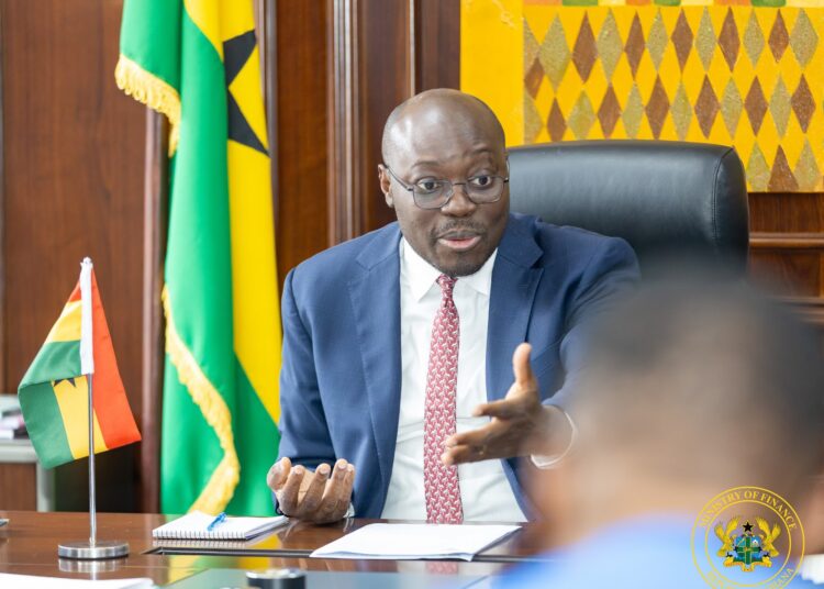 Ghana's Minister for Finance, Dr Cassiel Ato Forson
