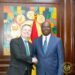 Ghana's Finance Minister Dr. Cassiel Ato Forson with Managing Director and Chief Knowledge Officer of the World Bank, Paschal Donohoe