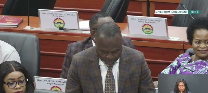 Parliament Passes Tribunals Bill Despite Minority's Boycott 3 Attorney General and Minister for Justice, Dr. Dominic Akuritinga Ayine