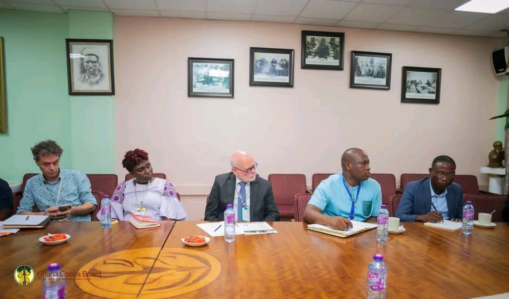COCOBOD Seeks Partnership with Dutch Cocoa Coalition on Farmer Welfare 3 Cocobod and Deutch 2