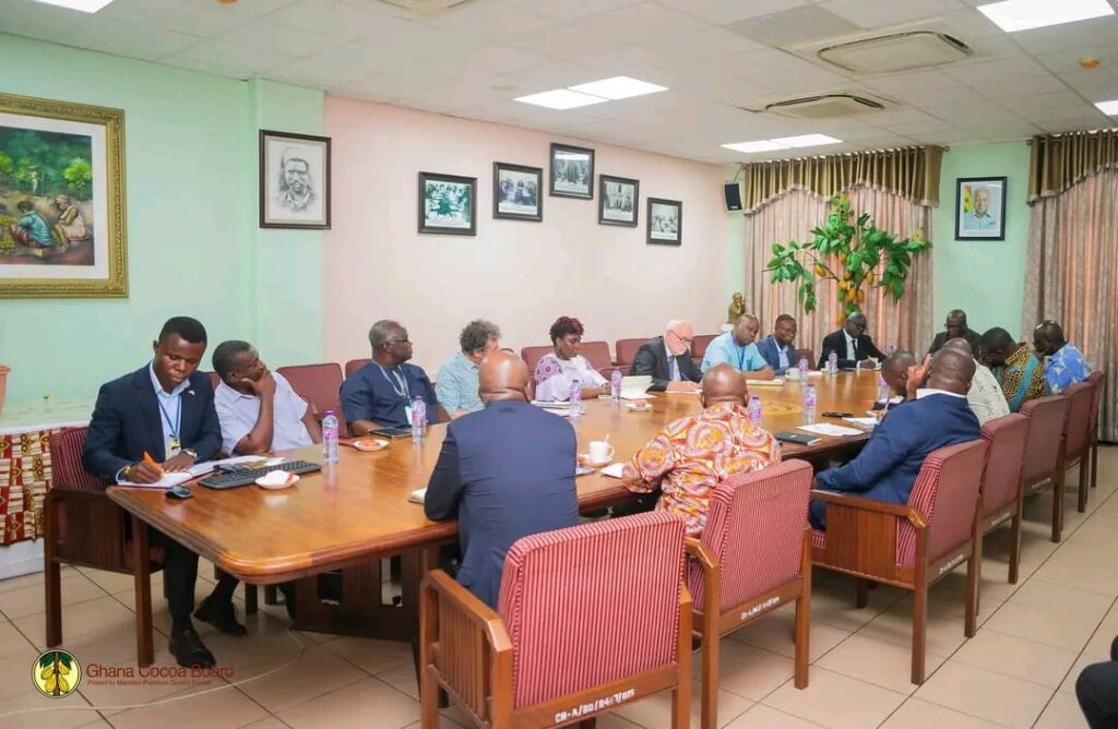COCOBOD Seeks Partnership with Dutch Cocoa Coalition on Farmer Welfare 4 Cocobod and Deutch 3