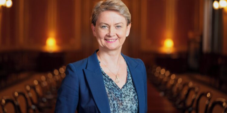 UK's Foreign Secretary, Yvette Cooper