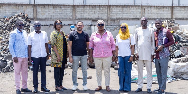 GFZA Boss Leads Strategic Audit In Tema 1 Dr. Mary Awusi, GFZA CEO, at MND Metals Company Limited