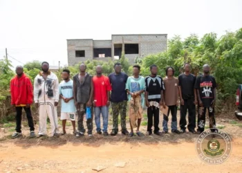 GIS Arrests 93 Nigerians in Anti-Fraud Operation, Rescues 73 Victims
