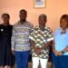 Mr. Kingsley Buabeng Eduah, Eastern Regional Director of GEPA, and Mr. Andrew Lartey, GSA Eastern Regional Manager, and Representatives