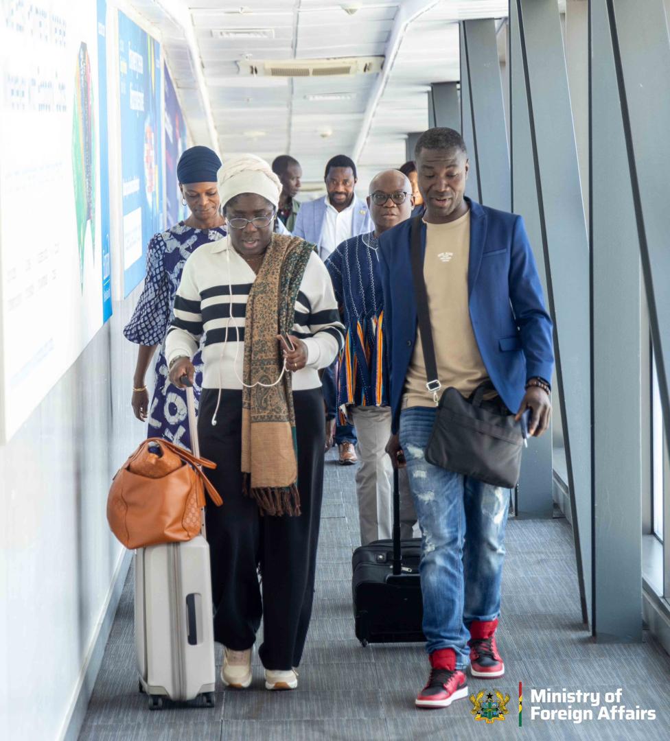 Ghana Returns from Israel 2
