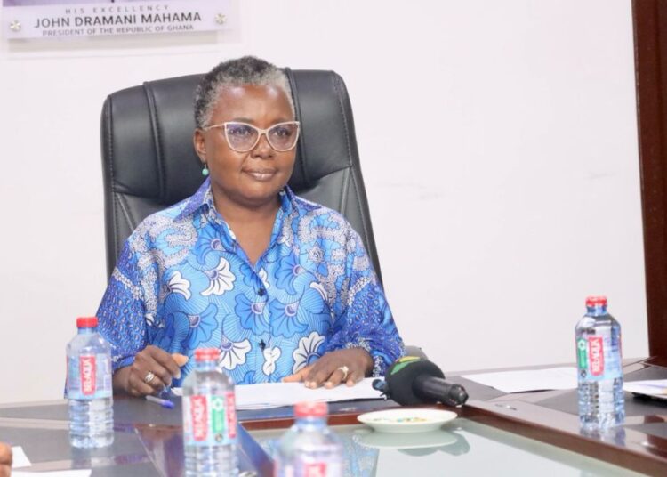 Fisheries Minister Backs IEZET Project To Guard Oceans 1 Hon. Emelia Arthur, Minister for Fisheries and Aquaculture Development